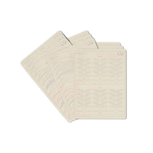 Látex Avanzado de Práctica con Forma de Ceja 9 piezas