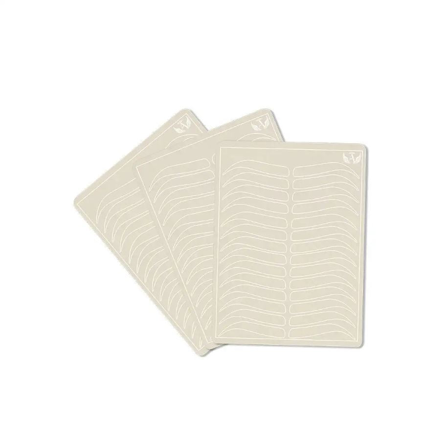 Látex de Práctica Con Forma De Ceja 3 piezas
