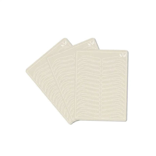 Látex de Práctica Con Forma De Ceja 3 piezas